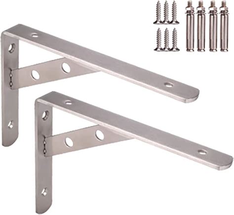 atlas metal shelf bracket set|Amazon.com: Metal Shelf Brackets Heavy Duty.